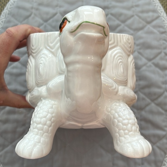 Fitz & Floyd Turtle Planter - Picture 8 of 12